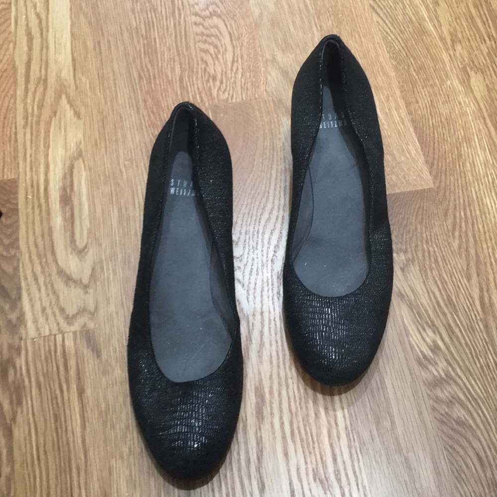 Stuart Weitzman Black wedge